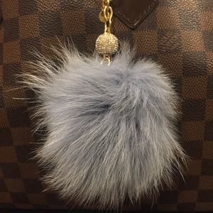 Michael Kors Pom Pom Keychain